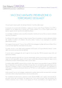 vaccino anti‐hpv: prevenzione o terrorismo sessuale?