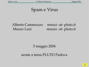 Spam e Virus - cammozzo.com
