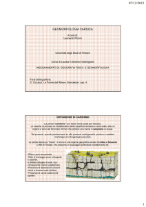 Modulo 4.1_Geomorfologia carsica_2015