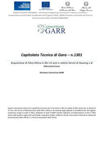 Capitolato Tecnico di Gara – n.1301 - GARR