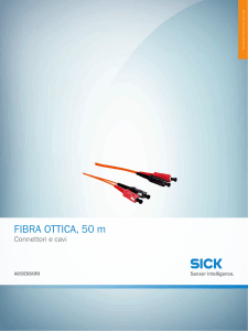 Connettori e cavi FIBRA OTTICA, 50 m, Scheda tecnica online
