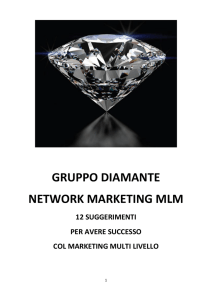 gruppo diamante network marketing mlm