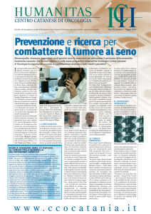 Magazine Maggio 2007 - Humanitas Centro Catanese di Oncologia