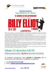 Locandina Billy Elliott