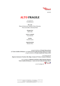 alto fragile - Trento Spettacoli