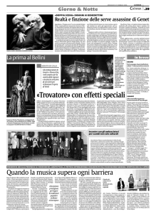La Sicilia 27.2.2008 - Associazione Culturale Darshan