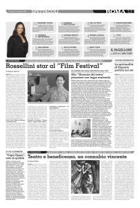 Rossellini star al “Film Festival”