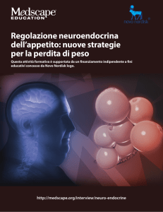 Regolazione neuroendocrina dell`appetito: nuove strategie per la