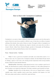 How to Deal with Constipation Conditions