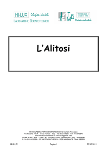 L`Alitosi - hi-lux - laboratorio odontotecnico