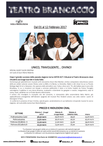 SISTER ACT il musical