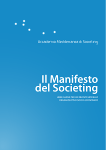 Il Manifesto del Societing