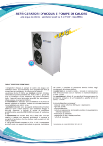 Refrigeratori d`acqua e pompe di calore pdf