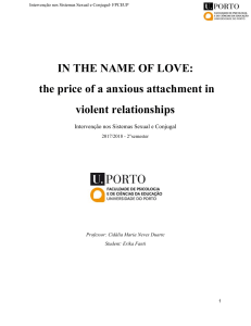 the price of an anxious attachment in violent relationships