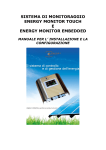 EM01 MAIS 001 Rev10 - Manuale di istallazione e configurazione Energy Monitor Touch e Embedded
