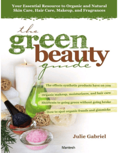 'The GREEN BEAUTY GUIDE