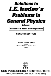 Solutions-to-IE-Irodov-s-Problems-in-General-Physics-Volume-I-Abhay-Kumar-Singh