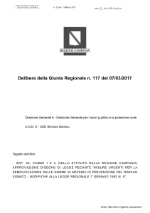 DELIBERA DELLA GIUNTA REGIONALE DIP53 8 N 117 DEL 07 03 2017