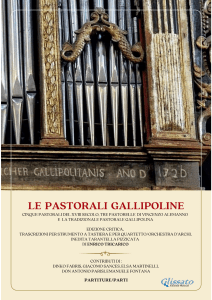 LE PASTORALI GALLIPOLINE (Libro + copertina)