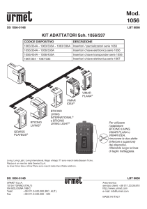 1056-337 - Kit adattatori inseritori (DS1056-014B - LBT8086)