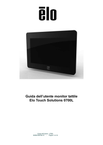 Touchmonitor User Guide
