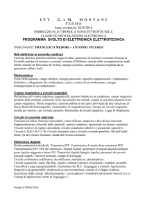 Programma Elettronica 3ETA 2015-2016