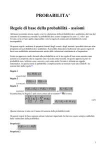 probabilita - Alessandro Bonini