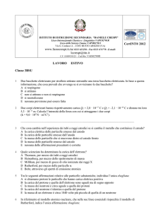 Scienze - Liceo Daniele Crespi