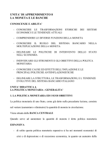 UNITA` DI APPRENDIMENTO 8