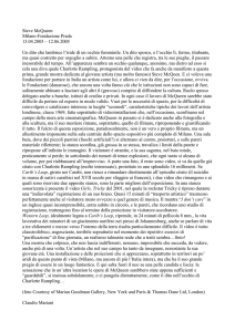Steve McQueen Milano-Fondazione Prada 13.04.2005 – 12.06