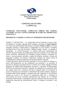 Per Approfondimenti - Consiglio Regionale della Campania
