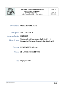 LE EQUAZIONI DI SECONDO GRADO e DI GRADO SUPERIORE