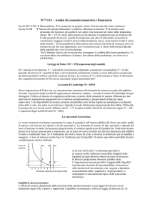 Le fluttuazioni cicliche dell`economia