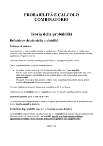 probabilità_combinatoria - Liceo Scientifico Fermi Monticelli