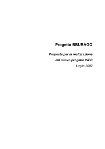 La strategia per il nuovo progetto Web BBurago