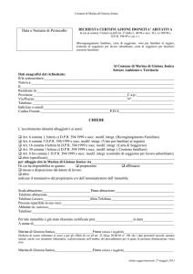 Certificato Idoinetà Abitativa - Comune di Marina di Gioiosa Ionica