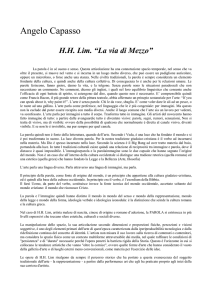 HH Lim. “La via di Mezzo”