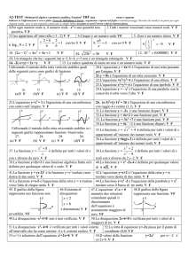 TEST DI VERIFICA "cap1-elementi di algebra" IIIF data