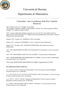 Università di Messina - Antarctica Journal of Mathematics