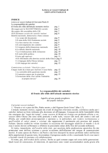 Lettera ai vescovi italiani di - Parrocchia Santa Lucia di Roseto