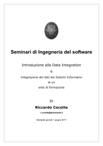 Seminari di Ingegneria del software