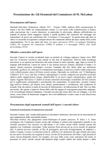 mcluhan-1 - Pagina didattica di Andrea Filieri