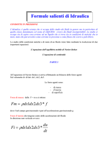 Formulario Idraulica