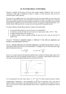 Densità dell`Universo