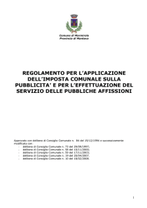 Regolamento Pubblicità e Pubbliche Affisioni 07