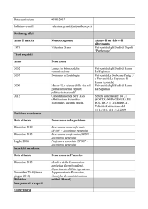 Curriculum - dipartimento di giurisprudenza