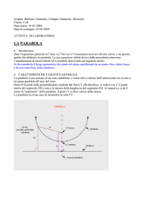 parabola - IIS Alessandrini