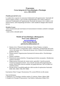 2014/15 - Corso di Laurea in Medicina e Chirurgia