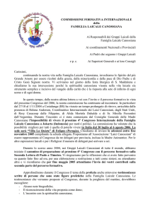 commissione formativa internazionale