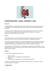 Gastroenterite: cause, sintomi e cure Che cos`è La gastroenterite è